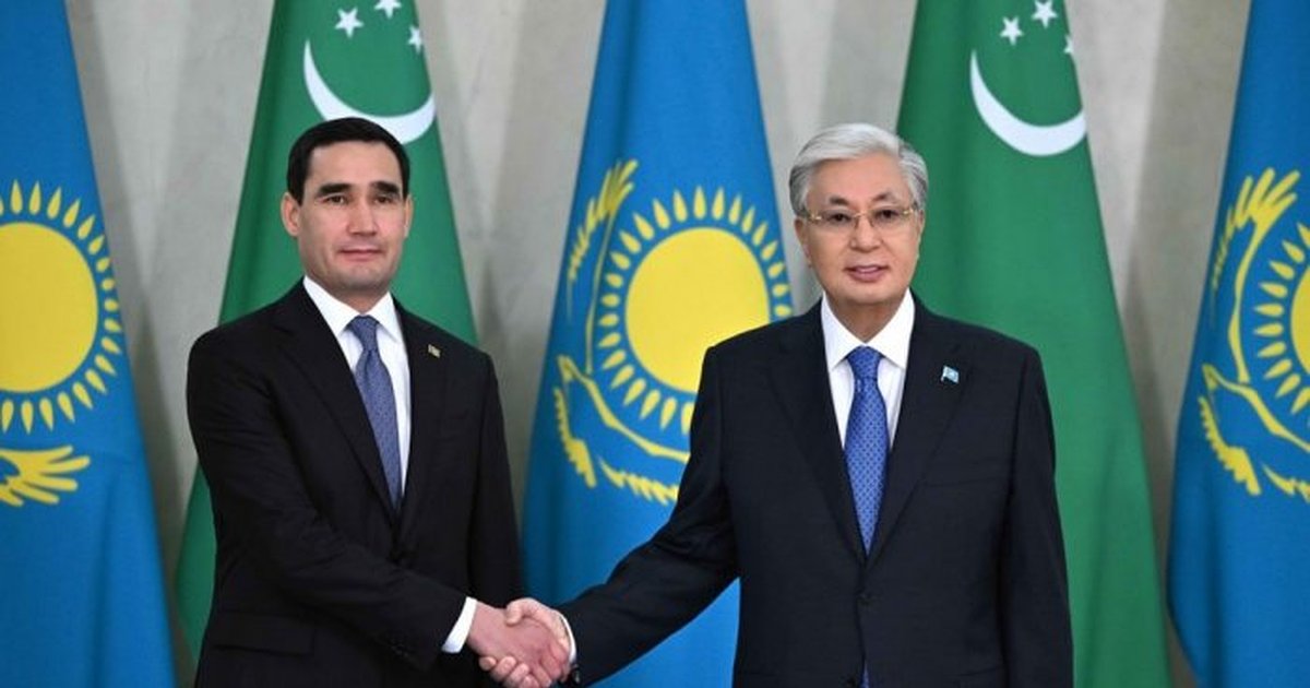 Президент Туркменистана встретился с Президентом Казахстана в Астане