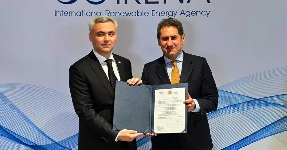 Turkmenistan’s Ambassador Presents Credentials to IRENA Chief in Abu Dhabi