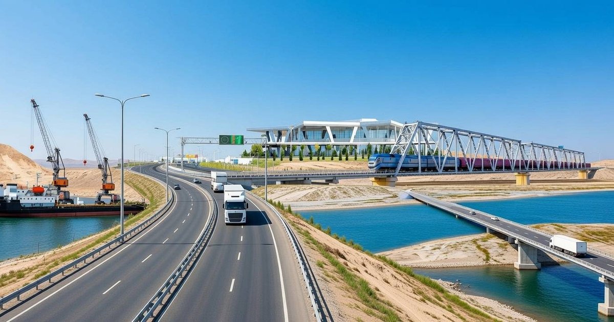 Туркменистан реализует ключевые транспортные проекты в 2026 году